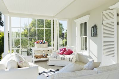 Bright Sunroom Design